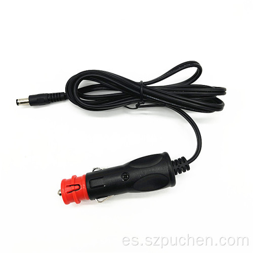 Cigarrillo rojo encendedor cable de carga de automóvil